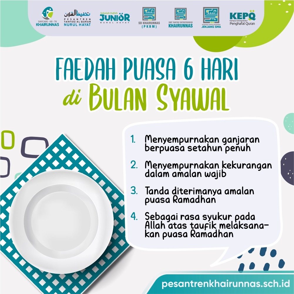 Kelebihan berpuasa di bulan ramadhan