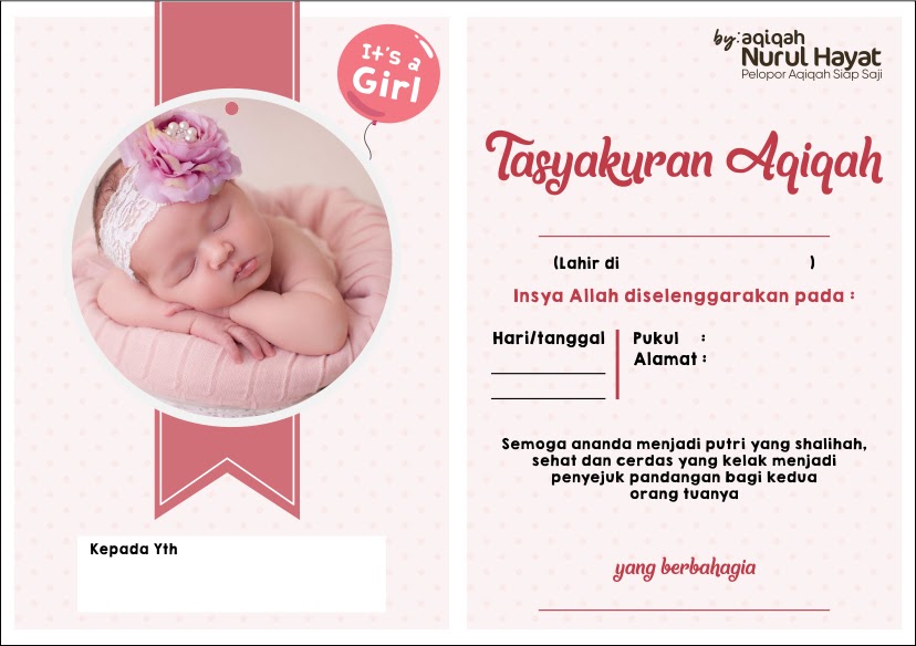 Cara Membuat Kartu Ucapan Kelahiran Bayi Dengan Microsoft Word